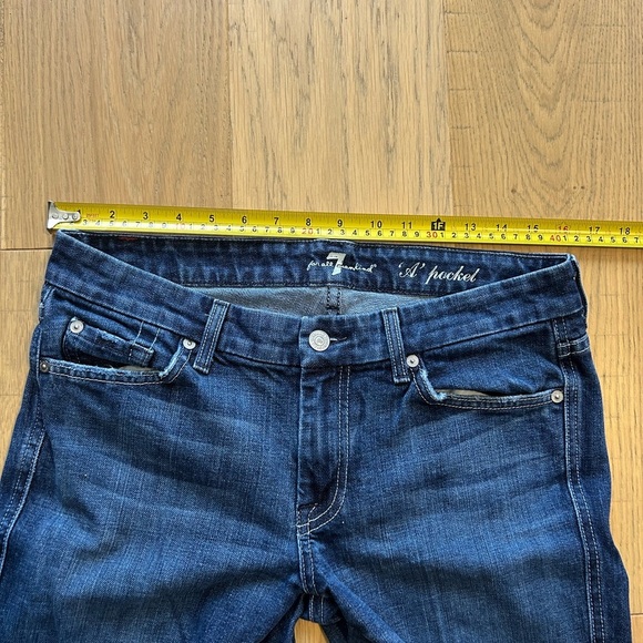 7 For All Mankind “A Pocket” Flare Jeans - Picture 5 of 9
